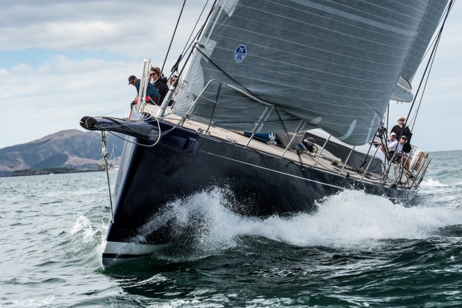 On the run. New Zealand Millennium Cup 2017 