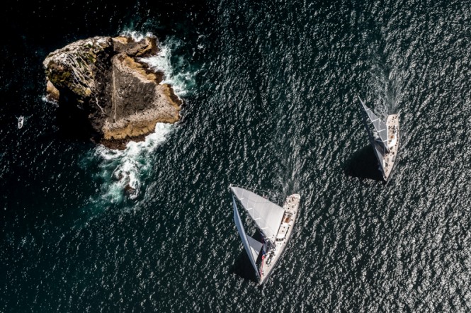 In Action. NZ Millennium Cup 2017