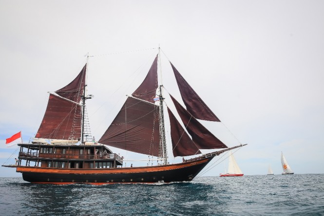 DUNIA BARU sailing yacht racing