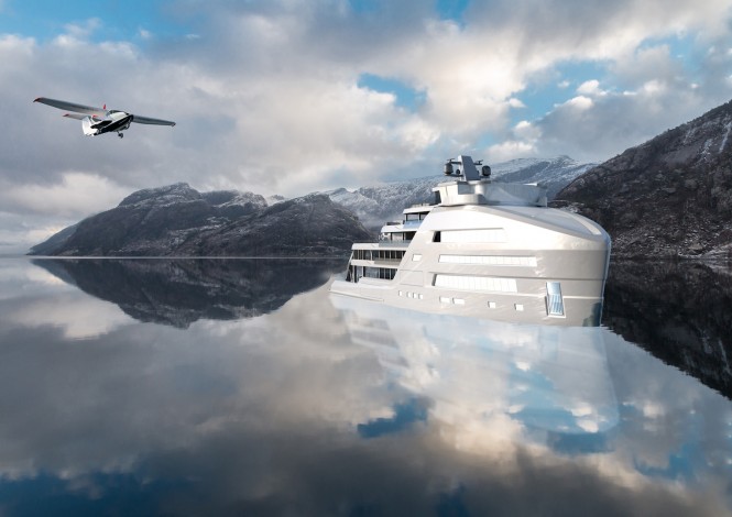 Explorer superyacht Taboo exterior
