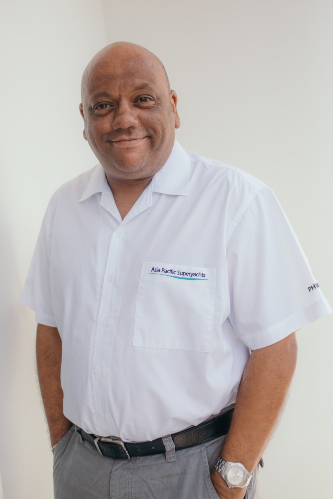 Mr Gordon Fernandes of Asia Pacific Superyachts