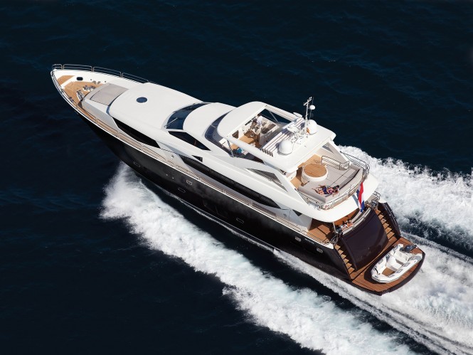 Motor yacht SIMPLE PLEASURE. Photo credit: Sunseeker Yachts