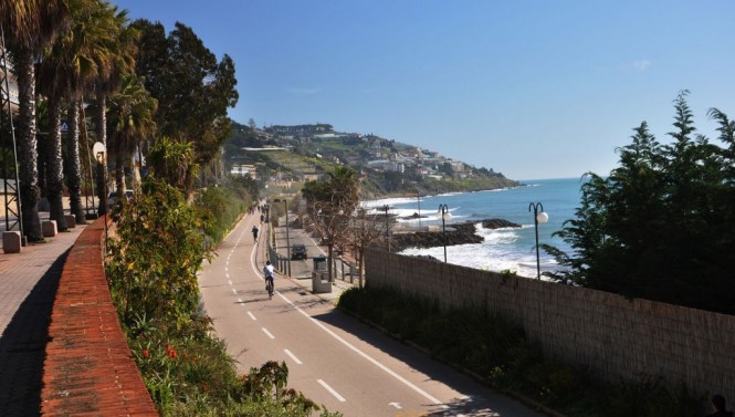 Cycling in Sanremo