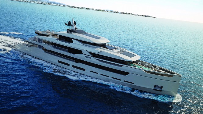 AOUDA - Exterior Design by Hot Lab. Photo courtesy of Sarp Yachts