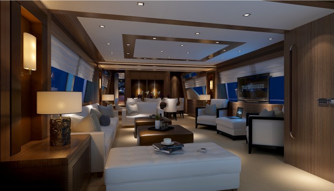 Heysea Yachts Asteria - Main Salon