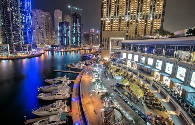 Dubai Marina. Photo credit Mattharvey1