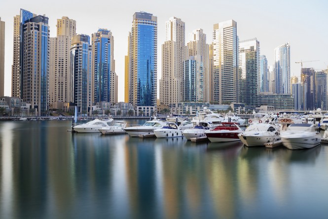 Dubai Marina photo credit Roberto Piesio