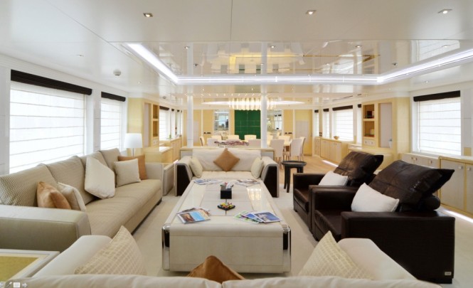 Main salon from Central Yachts