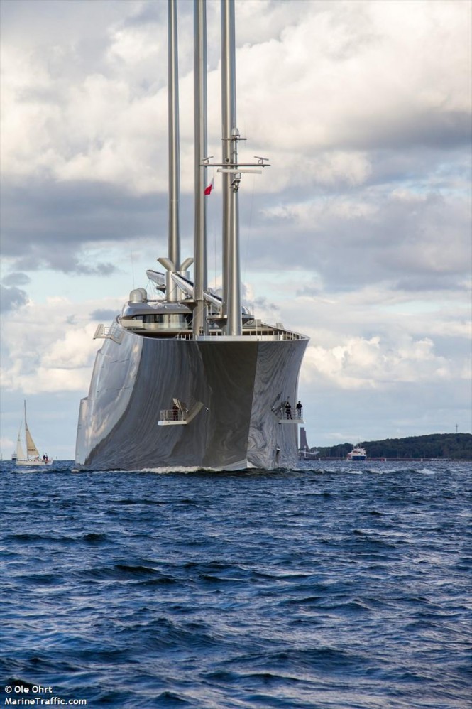 Sailing Yacht A. Photo by Ole Ohrt