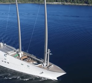 Recently Delivered Sailing Yacht A Heading to Norway