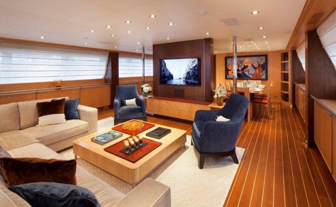 Sailing yacht VICTORIA - Main Salon by Cristiano Gatto
