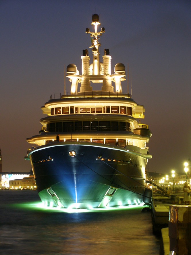 Superyacht Luna. Photo by Giorgio Ferretto