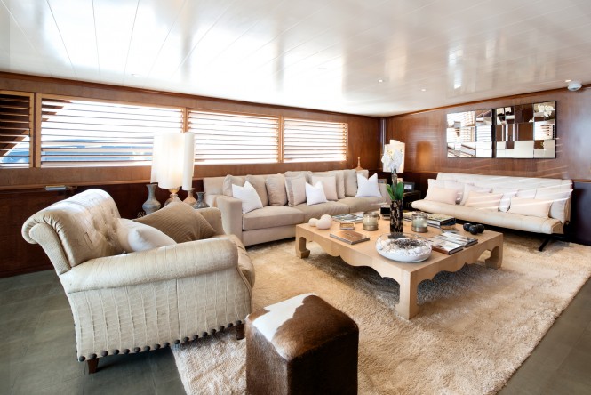 Superyacht SIRAHMY - Main salon
