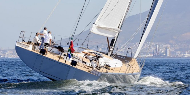 ALLSMOKE under sail - Image credit Southern Wind Shipyard