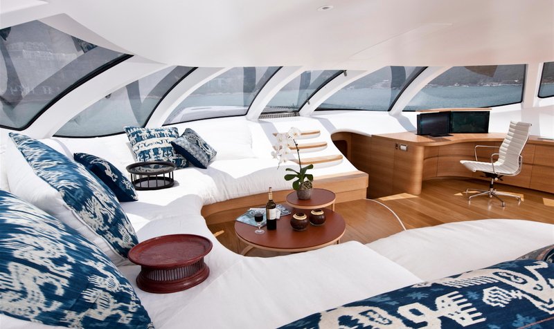 adastra yacht interior