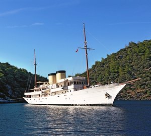 See the shimmering French Riviera on a Mediterranean charter aboard M/Y Talitha