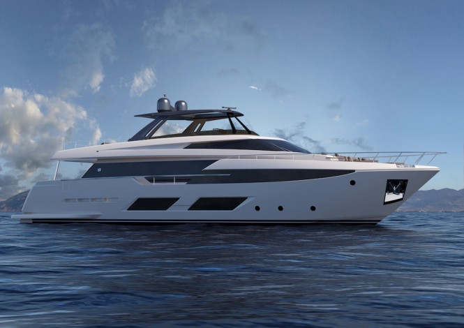 Ferretti Yachts 920 - starboard