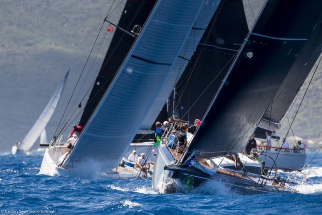 Fierce competition in the Grand Prix Mini Maxi division - Rolex Swan Cup Caribbean 2017
