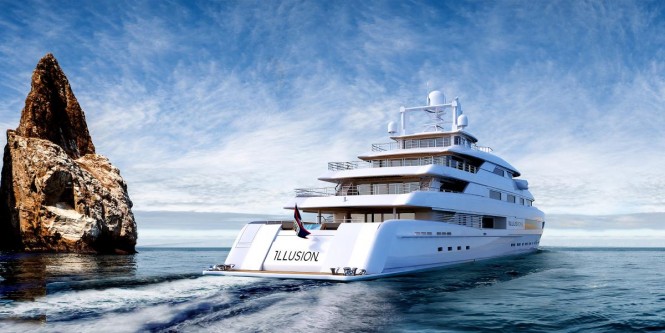 Illusion 88.8m Pride Mega Yachts