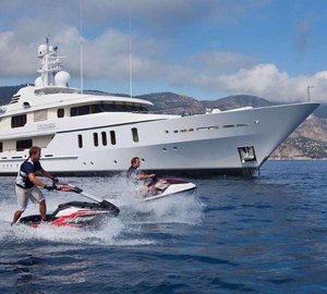 Charter the Mediterranean in luxury and style aboard M/Y Hanikon
