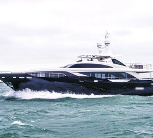Luxury yacht Kohuba ready for event charters in the Mediterranean