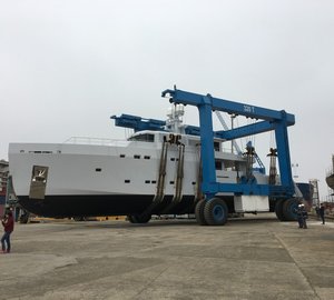 Tansu Yachts launch 38m motor yacht project LTS now named HIGHLIGHT