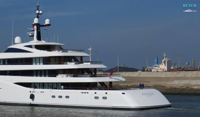 Motor Yacht Vertigo - aft. Photo credit DutchYachting