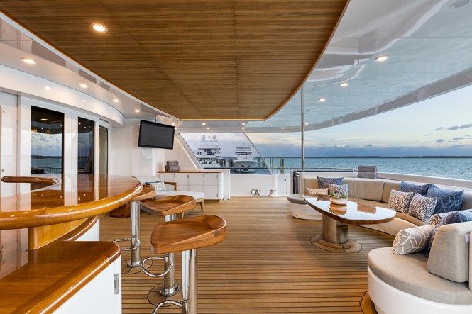 Motor yacht BROADWATER - Main aft deck