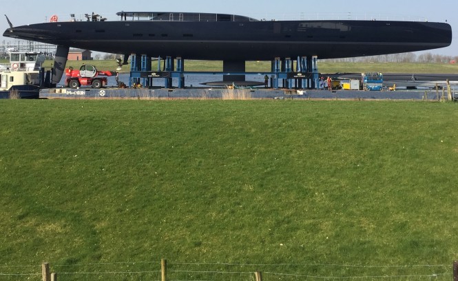 Royal Huisman - sailing yacht NGONI - technical launch