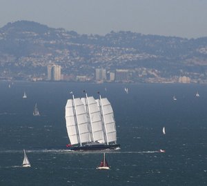 The charter yachts of the St Barths Bucket Regatta