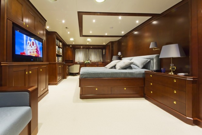 Superyacht AXANTHA II - Master suite
