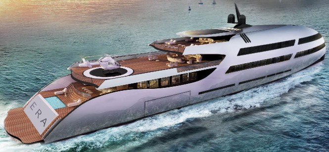 80m ERA motor yacht concept by Ricky Smith Designs