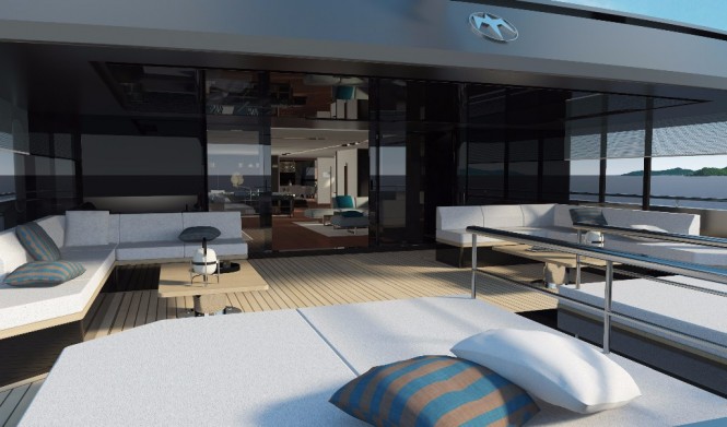 Baglietto 55 Santa Maria Magnolfi - Main aft deck