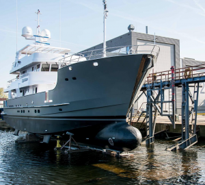 Watch: Balk Shipyard launched 31m Motor Yacht Sandalphon