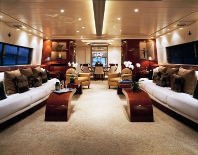 Luxury yacht COSTA MAGNA - Main salon