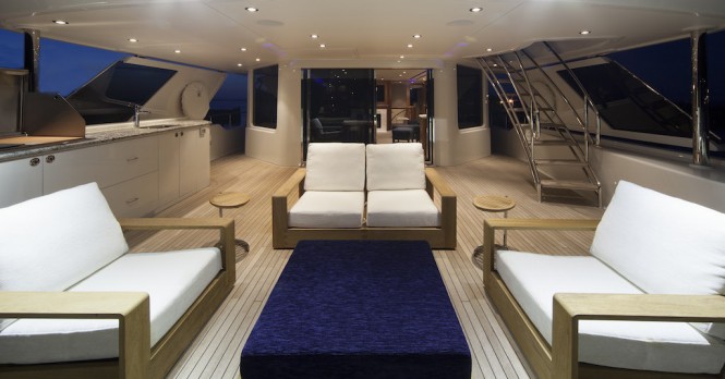 Luxury yacht FAR NIENTE - Upper aft deck