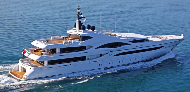 Luxury yacht VICKY - Built by Turquoise Yachts