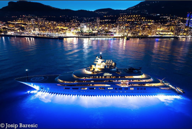 Mighty Dilbar in Monaco. Photo credit @j_b_photography__