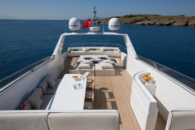 Motor yacht NOMI - Sundeck