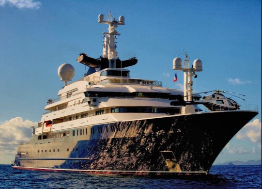 10 Luxury Superyachts Owned By Famous People Yacht Charter Superyacht News