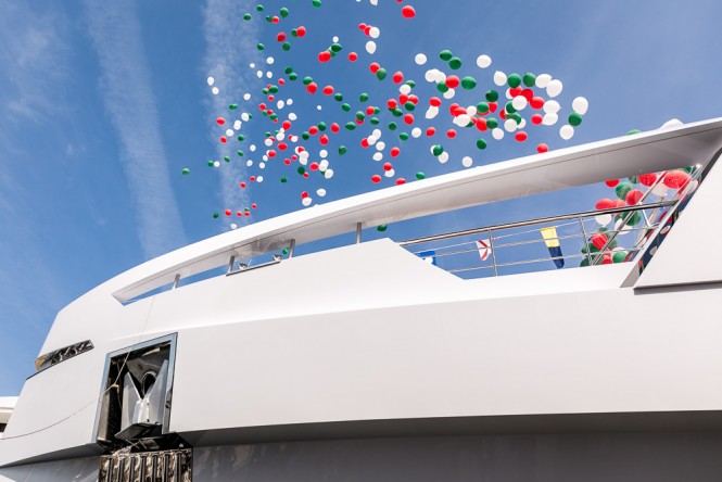 Official launch of motor yacht Rossi Navi 49m Aurora