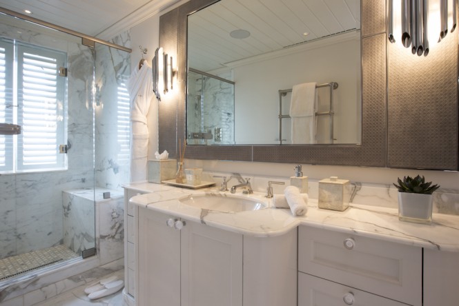Polar Star marble bathroom- Photo Stuart Pearce