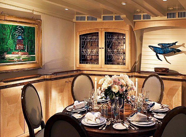 Sailing yacht ASOLARE - Formal dining
