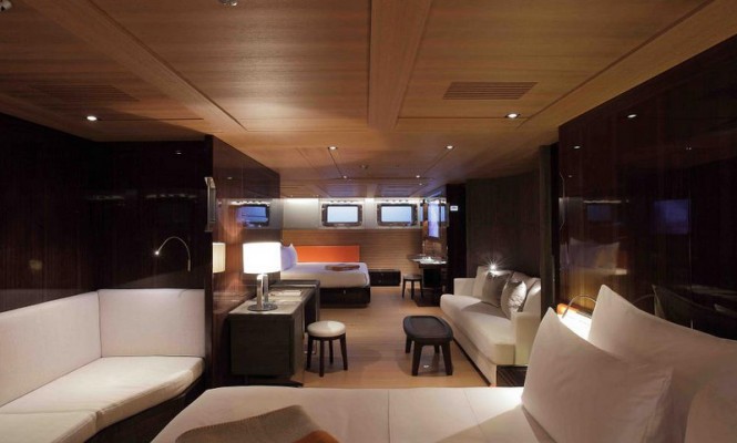 Sailing yacht SEAHAWK - Master suite with private salon