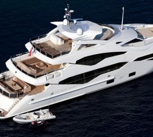 Sunseeker 131' Motor yacht Aladdin Hit the Water in the UK