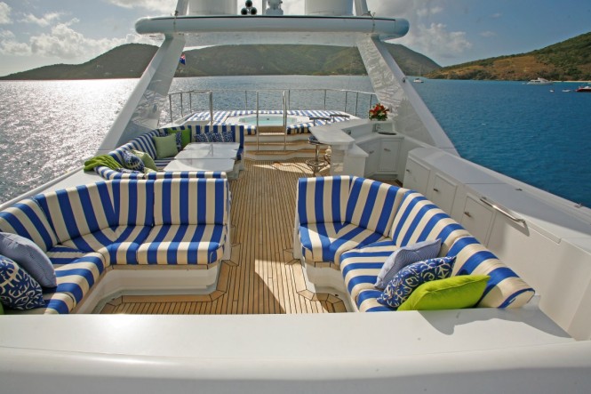 Superyacht CASTELLINA - Sundeck