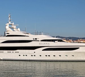 Charter luxury yacht Seanna in the Mediterranean