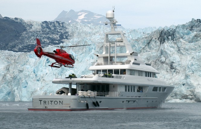 Triton and Helicopter