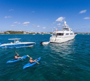 Charter superyacht No Buoys in the Bahamas this summer