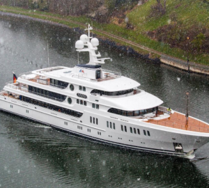 Lurssen Superyacht Aurora on Sea Trials